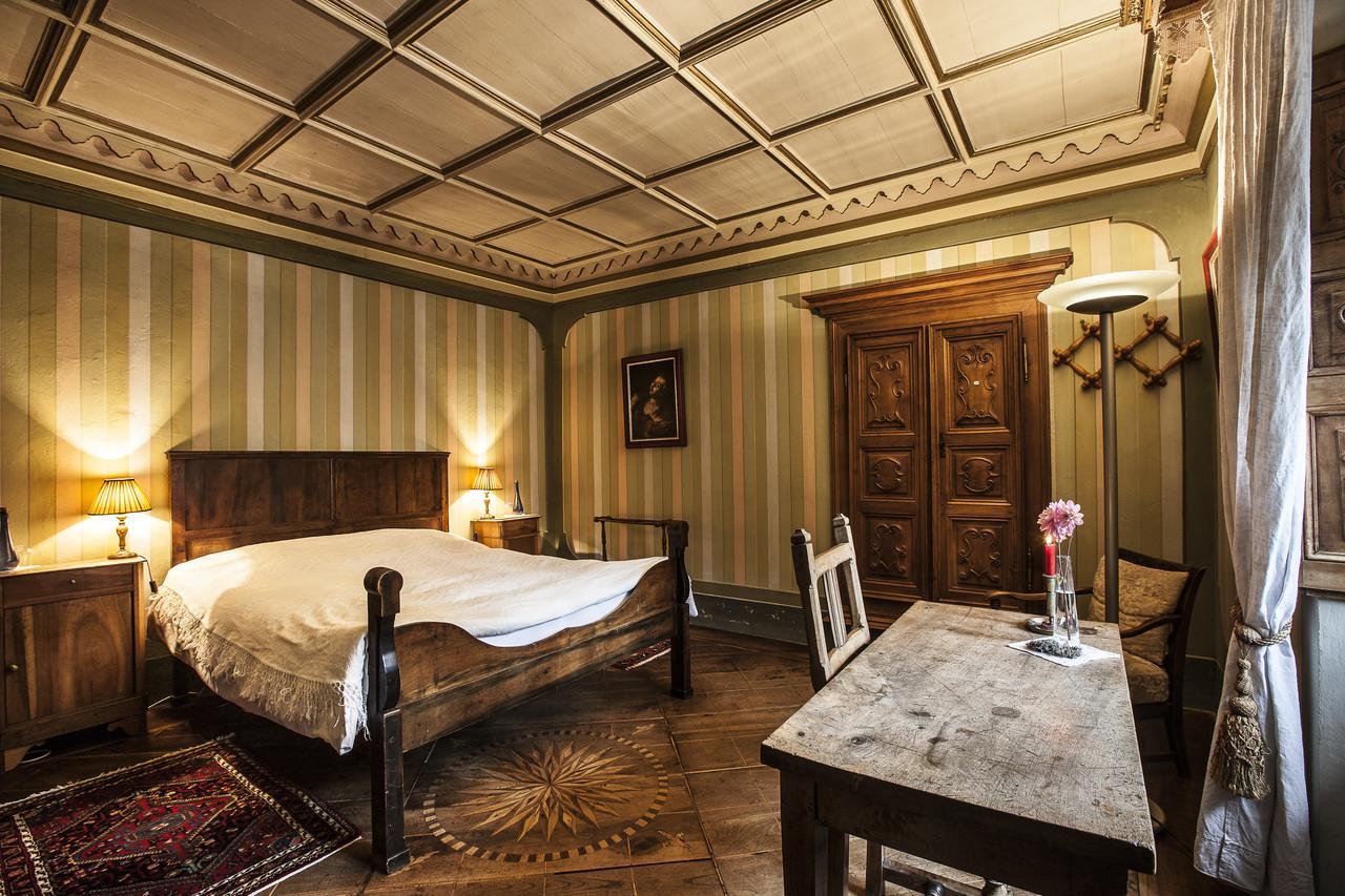 Palazzo Gamboni Swiss Historic Hotel Comologno Bagian luar foto
